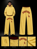 ECHOTICKS Cream Streetwear pants